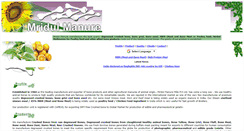 Desktop Screenshot of mridulmanure.co.in
