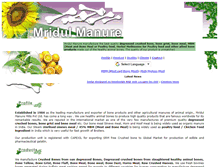 Tablet Screenshot of mridulmanure.co.in